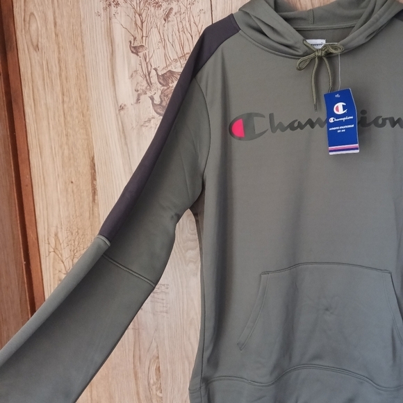 Champion Hunter Green Hoodie - Picture 3 of 7